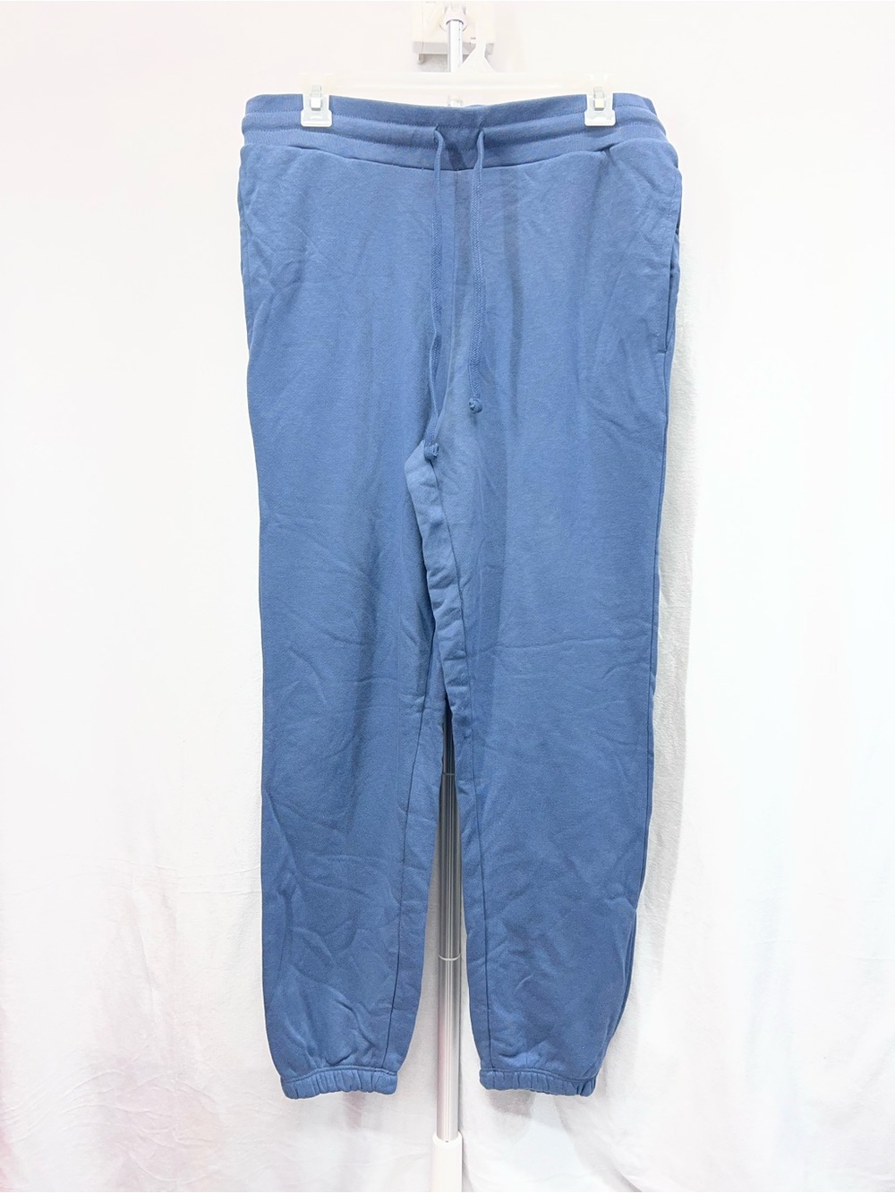 Alternative Apparel Women’s Blue Drawstring Jogger Pants large